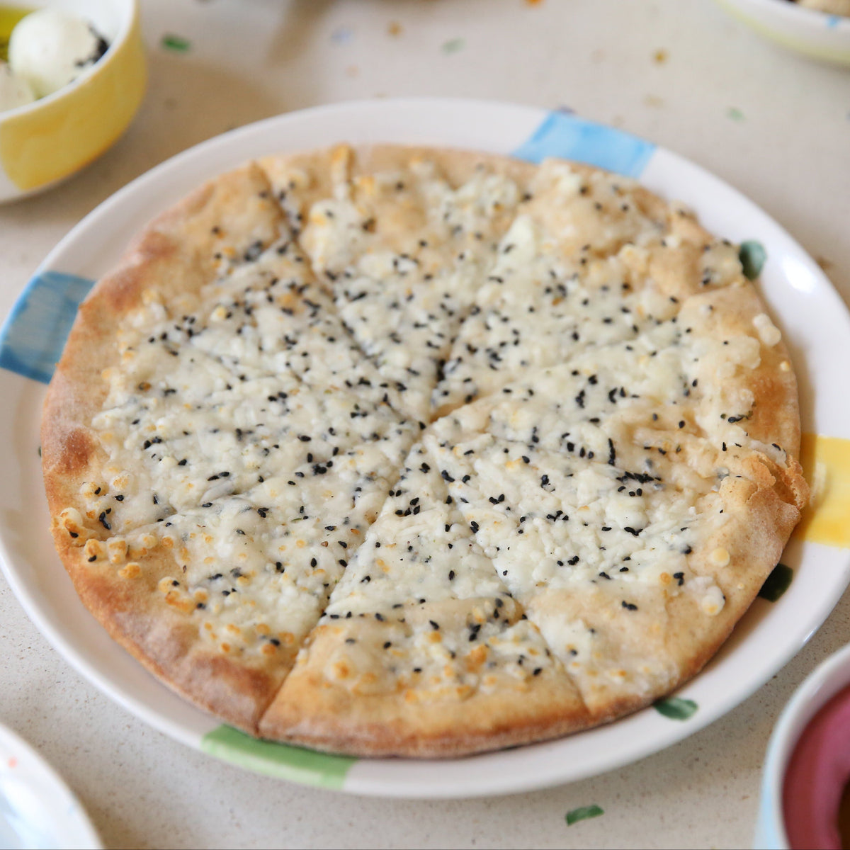 White Cheese Flatbread