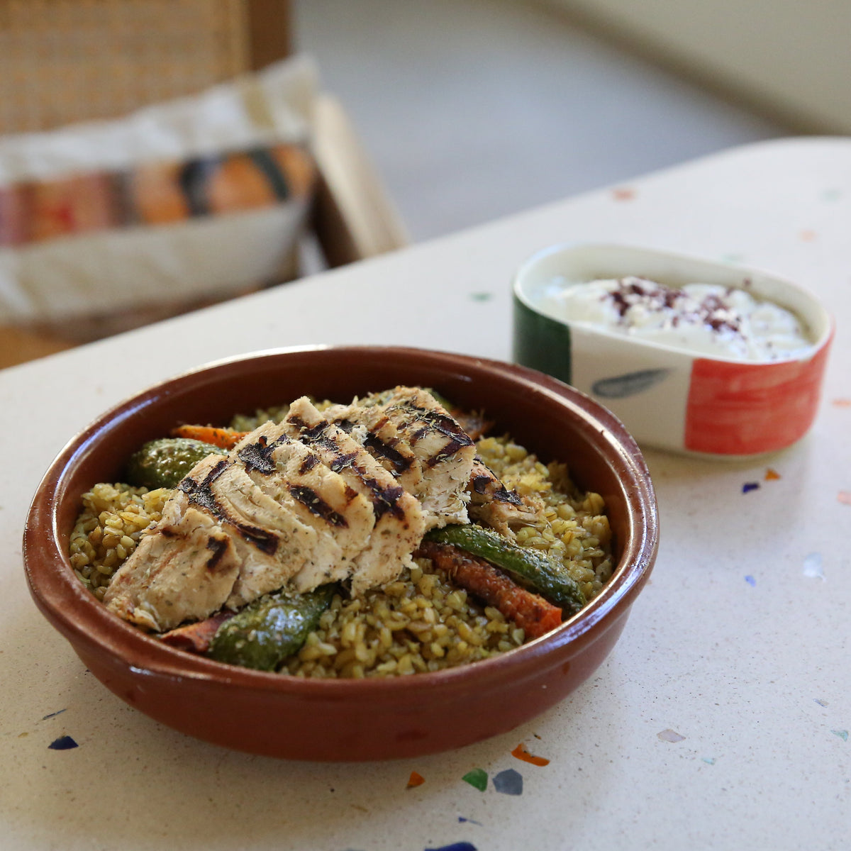 Freekeh with Chicken