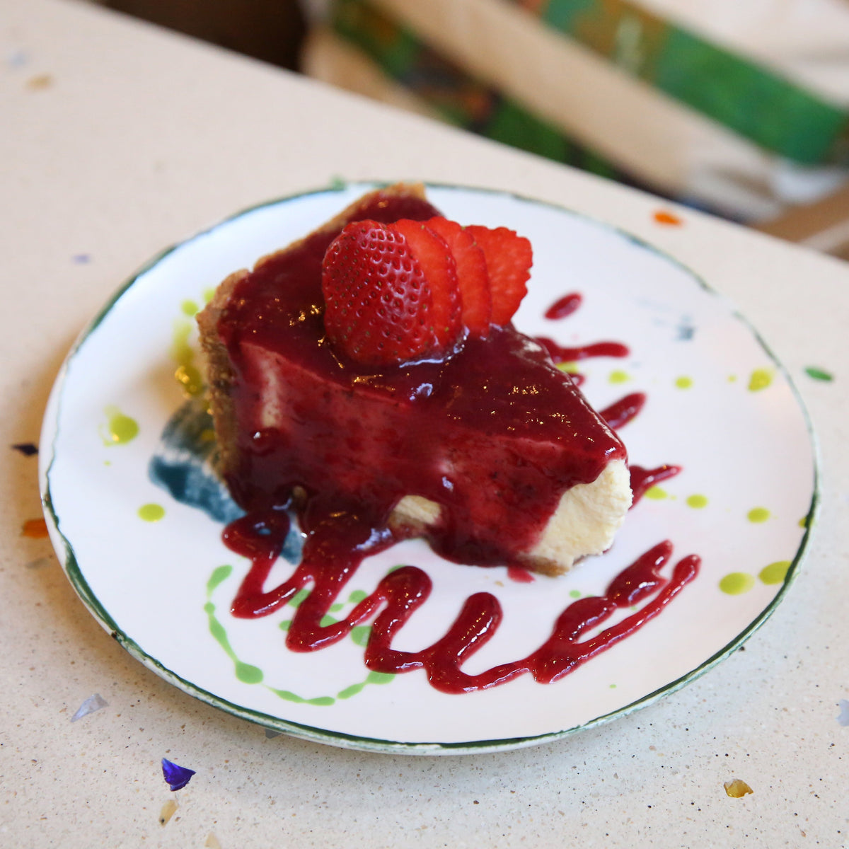 Baked cheesecake